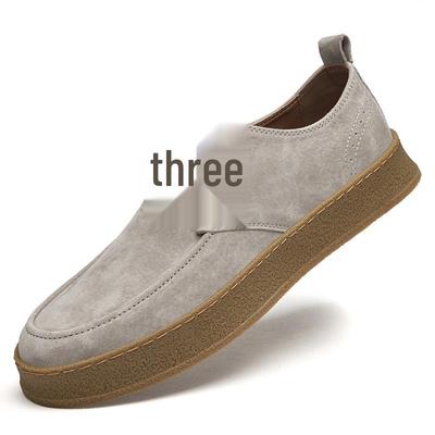 European Men's Casual Suede Lace-up Leather Shoes - 2022 Trend