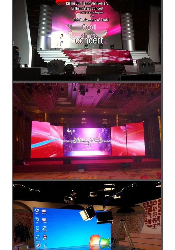 Outdoor P3.91 Waterproof Full-Color LED Display Screen for Events and Conferences