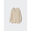 Uniqlo Japan HeaTTech V Neck T 9 Min sleeVe