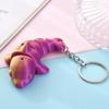 Kreativ 3D-printet flerleddet bevegelig anheng nøkkelring tegneserie søt nøkkelring utsøkt ryggsekk dekorasjonstilbehør gaver