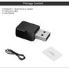 Bluetooth 5.1 Audio Receiver 3.5MM Aux USB Power Audio Receiver Adapter Wireless Car Hands-free Call Adapter for PC Car Speaker