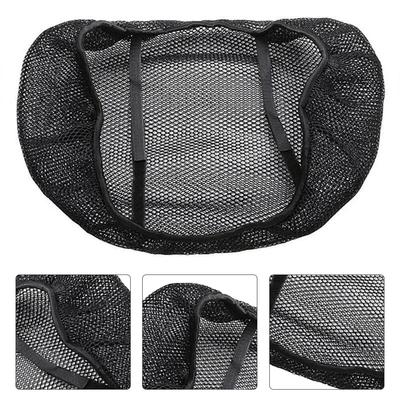 Polyester 3D Mesh Motorcycle Moped Scooter Seat Cover Cushion Breathable Summer Cool Anti-Slip Grid Protection Anti-Moisture Pad