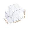 Transparent Pen Holder INS Style Pen Storage Box Durable Pencil Container