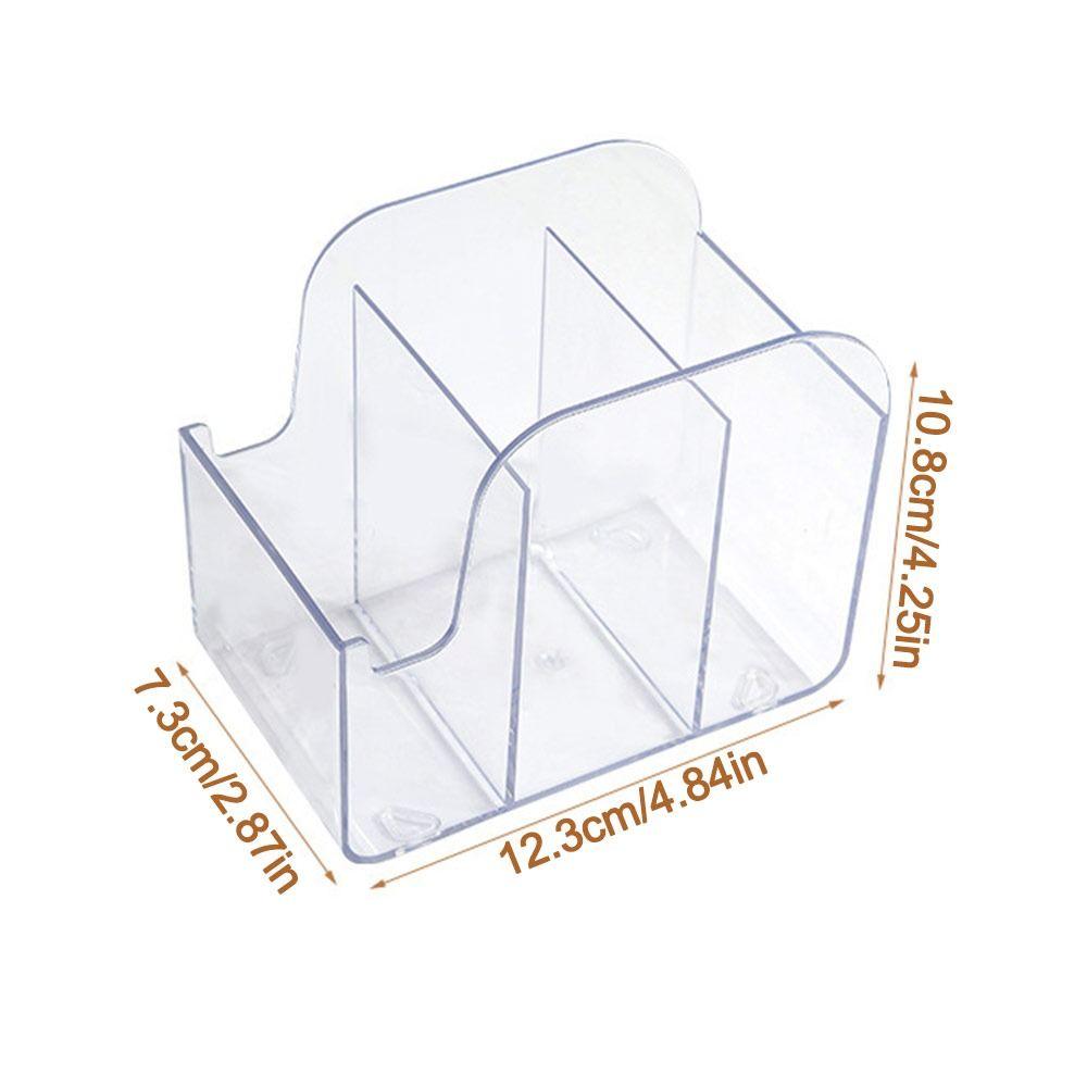 Transparent Pen Holder INS Style Pen Storage Box Durable Pencil Container