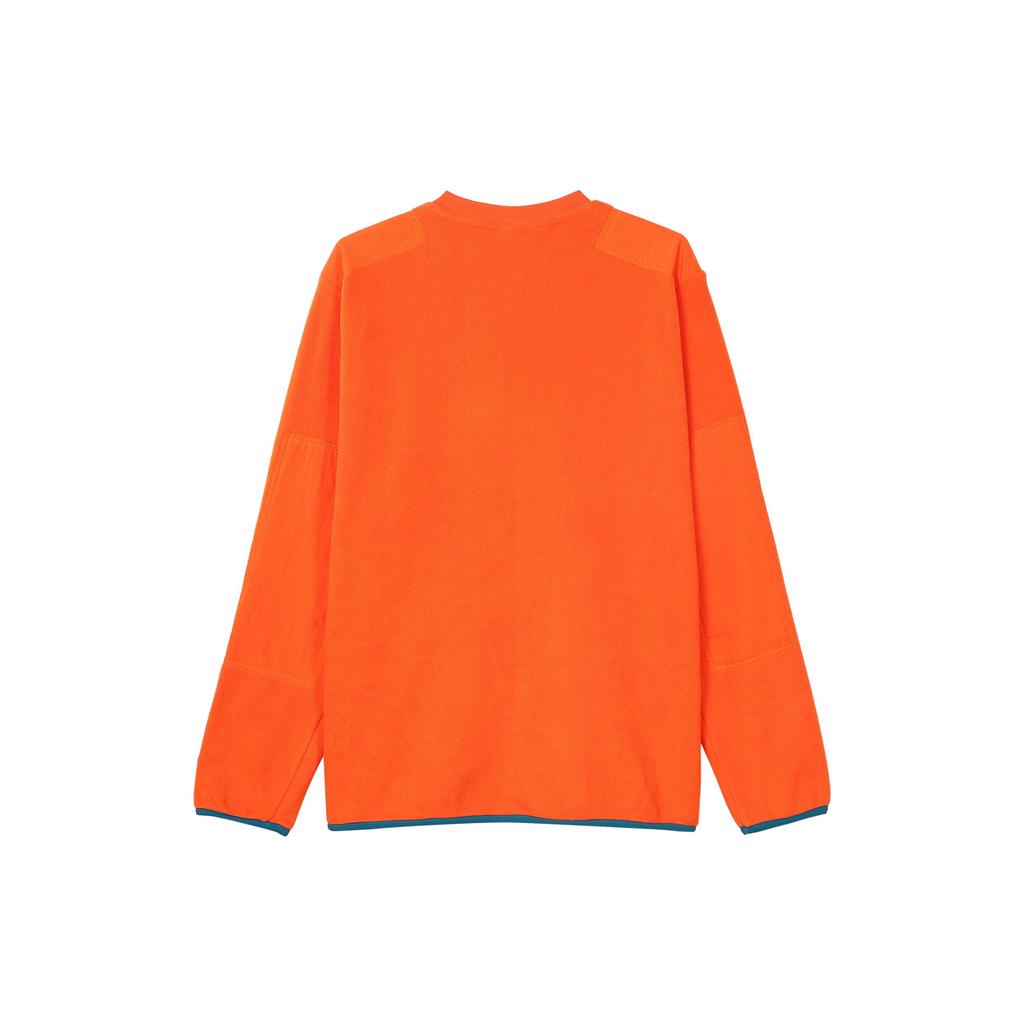 Nike Therma-Fit Logo Embroidery Fleece Pullover Sweatshirt Chinese New Year Edition Men Tops Orange DQ5062-817