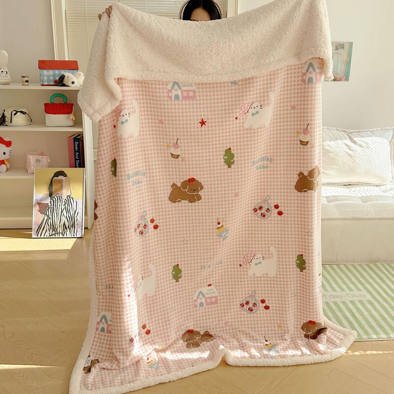 OEING Kids Milk Velvet Nap Blanket