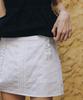 ANDNEEDS Torre Frill Mini Skirt (White)