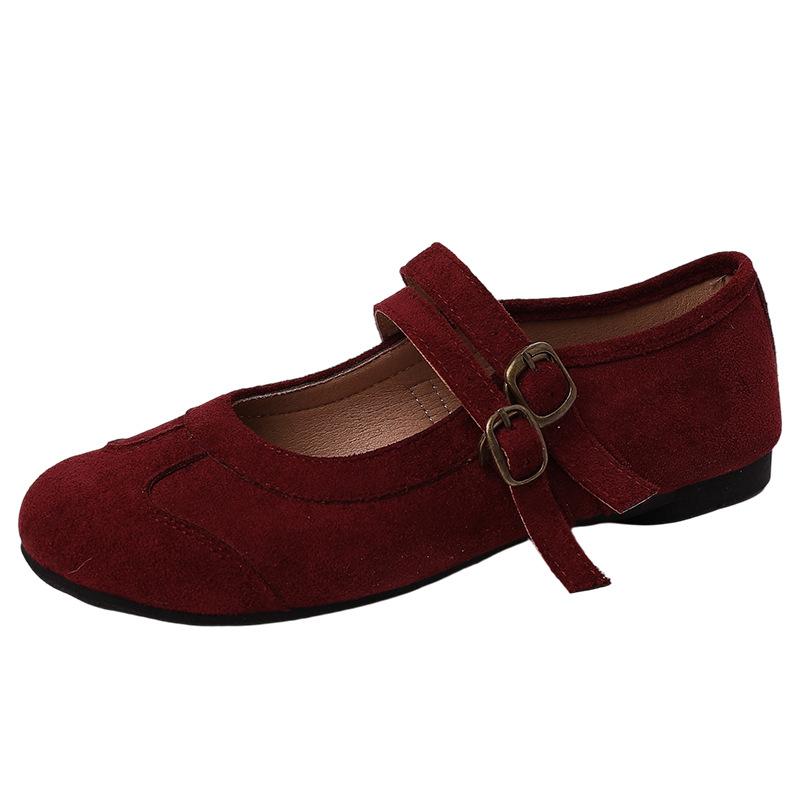 Fashion retro style Mori Mary Jane shoes women's 2025 spring and autumn new French retro single shoes with skirts and small leather shoes