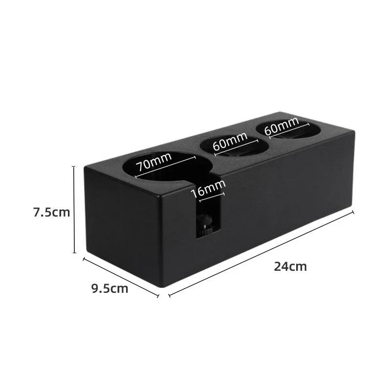 

Espresso Distributor Coffee Tamper Stand Support Base Rack Coffee Filter Holder Corner Barista Tools Coffee Distributor Barista чёрный