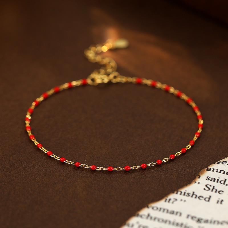 Banyan Tree S925 Silver Dopamine Simple Bracelet for Women - Trendy, Slim Korean-Style Jewelry
