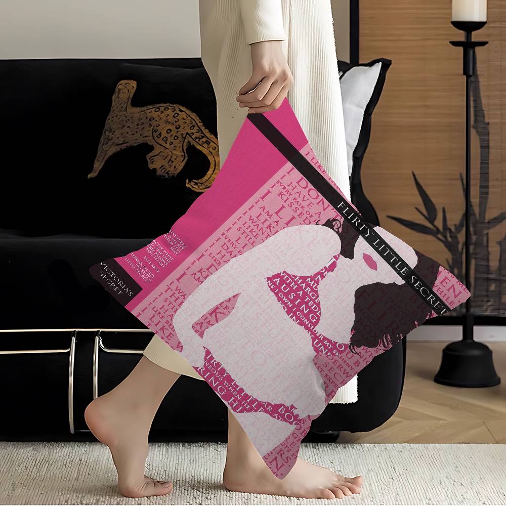 V-VictoriaS Fashion S-Secret Maple Design Cushion Cover Happy Autumn Harvest Decor Holiday Decorati Pillow Cover