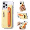 Kickstand Zipper Wallet with Card Holder Plastic Phone Case for iPhone 16 15 14 11 Pro Max XS XR 7 8 Plus 13 12 Mini Cover