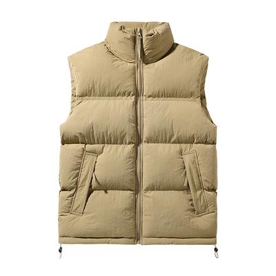 Autumn and Winter Vest Bread Clothes Sleeveless Light Warm Cotton Vest Thick Vest Jacket Flow