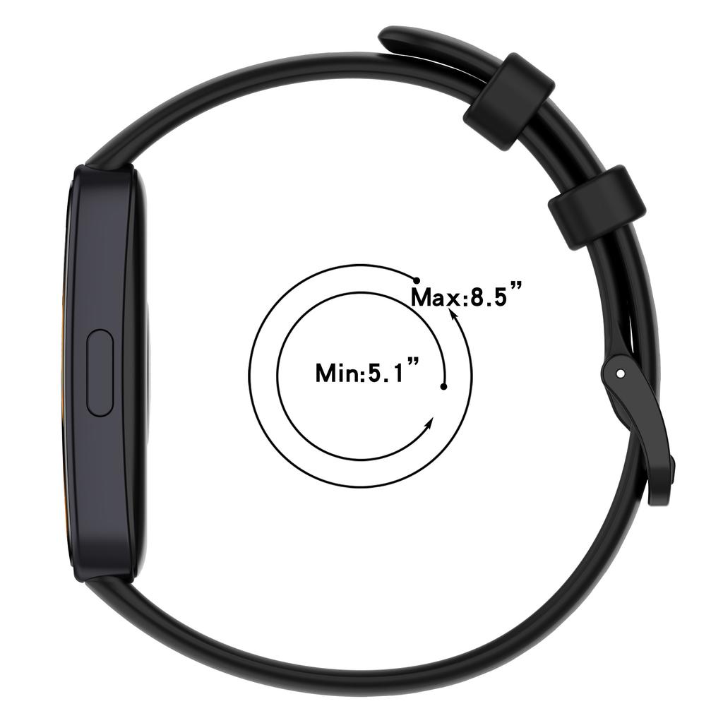 Silicone Strap for Huawei Band 10/9/8 Belt SmartWatch Wristband Watchband Replacement Bracelet Accessories Huawei Band 10 Correa