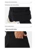 Men's Fleece-Lined Windproof Waterproof Softshell Ski Pants for Autumn and Winter
