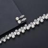 Cross-border European and American New Creative Bridal Pearl Necklace Earrings Wedding Jewelry