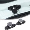 Schwarze ABS Heckklappen Schraubenschutz Abdeckung Zierleiste Für Toyota Prado LC250 2024+
