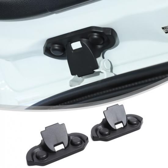Schwarze ABS Heckklappen Schraubenschutz Abdeckung Zierleiste Für Toyota Prado LC250 2024+