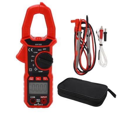 Digital Clamp Multimeter 6000 Count High Accuracy AC DC Current Voltage Capacitor Resistance Diode