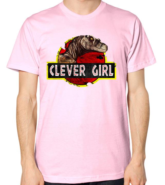 Clever Girl Jurassic Parody T-Shirt XL