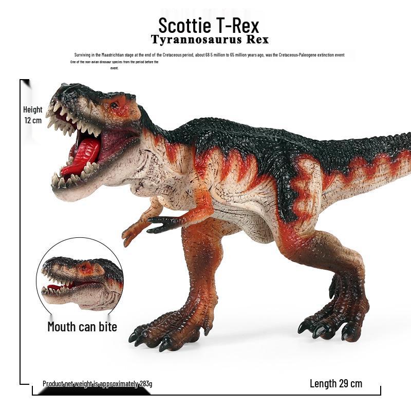 Realistic Jurassic Dinosaur Models - Triceratops, T. Rex, Mosasaurus, Pachycephalosaurus Toys