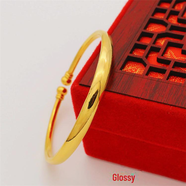 Langlebiges vietnamesisches Goldsand Open Star Armband – Eurovergoldeter Hochzeitsschmuck