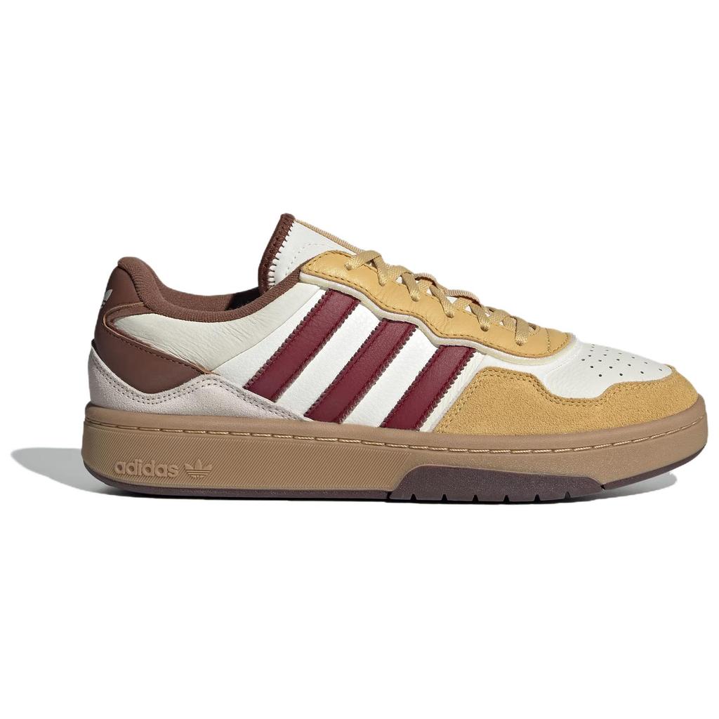 Adidas Originals Courtic Fashion Low-Top Skate Shoes Unisex Sneakers Brown JQ3154