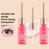 12G False Eyelash Extension Glue Waterproof Fast Dry Long Lasting Strong No Irritation Transparent Eyelash Extension Primer Tool