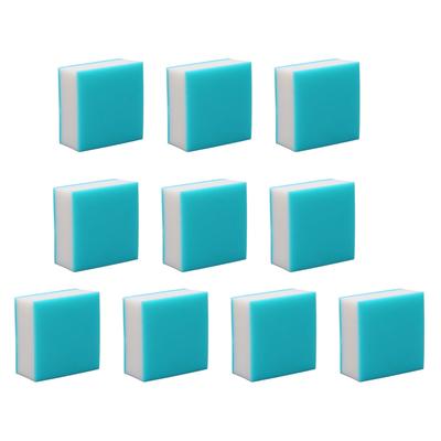 10PCS Stamp Carving Blocks Soft Rubber Engraving Stamps for  Handcrafts Blue White Blue 3 Layers