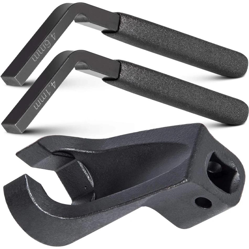Engine Brake Adjustment Tool 4.6MM/4.1MM&19MM High Pressure Fuel Line Socket Detroit Diesel DD13 DD15 DD16 Fuel Pipe Socket Tool чёрный