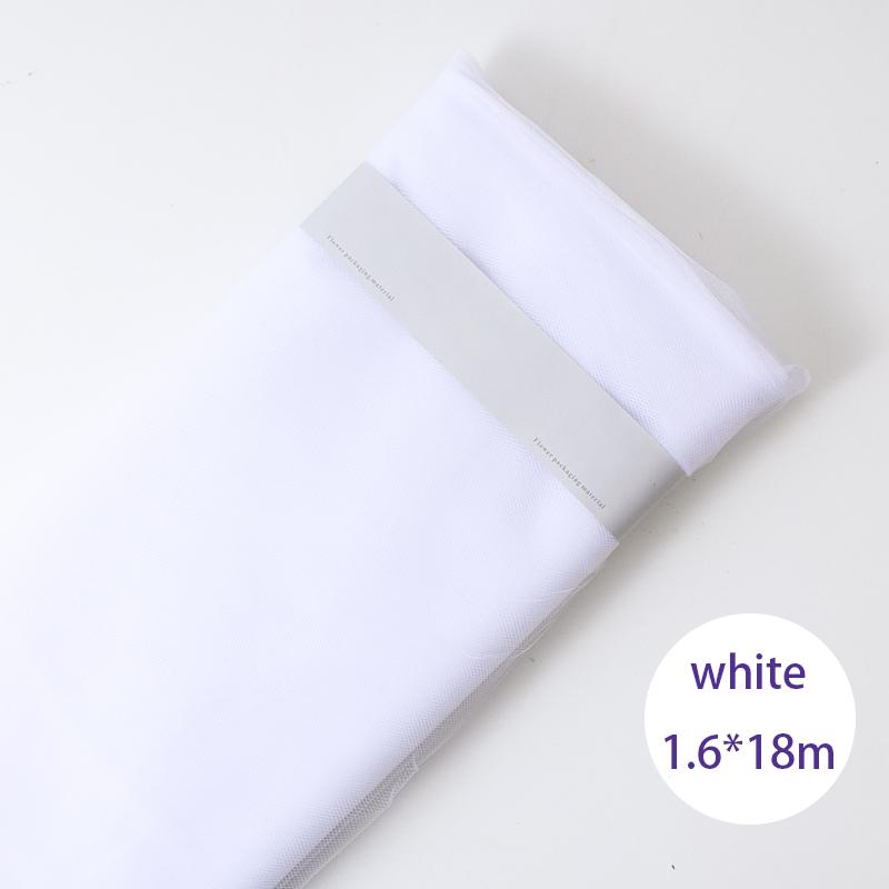 

White Tulle Fabric Rolls,Tulle Ribbon for Wedding Party Decoration Ceiling Decor,Tutu Skirt,Christmas Gift Wrapping,Soft & Drape 1 piece белый