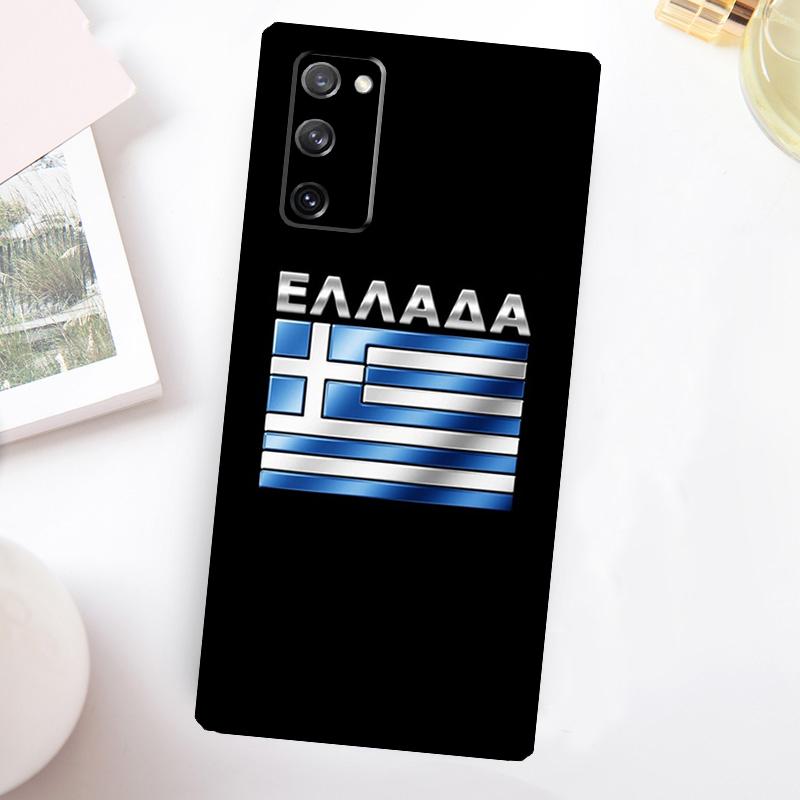 Greece Greek Flag Phone Case For Samsung Galaxy S26 S25 Ultra S24 FE S20 S21 FE S22 S23 Plus S10 S25 FE Cover