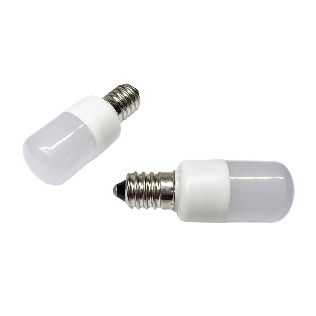 Mini E14 E12 LED Bulb 1.5W 2835 SMD T22 Cold Warm White Light Lamps 85-265V For  Refrigerator Freezer Replace Halogen 15W Lamp