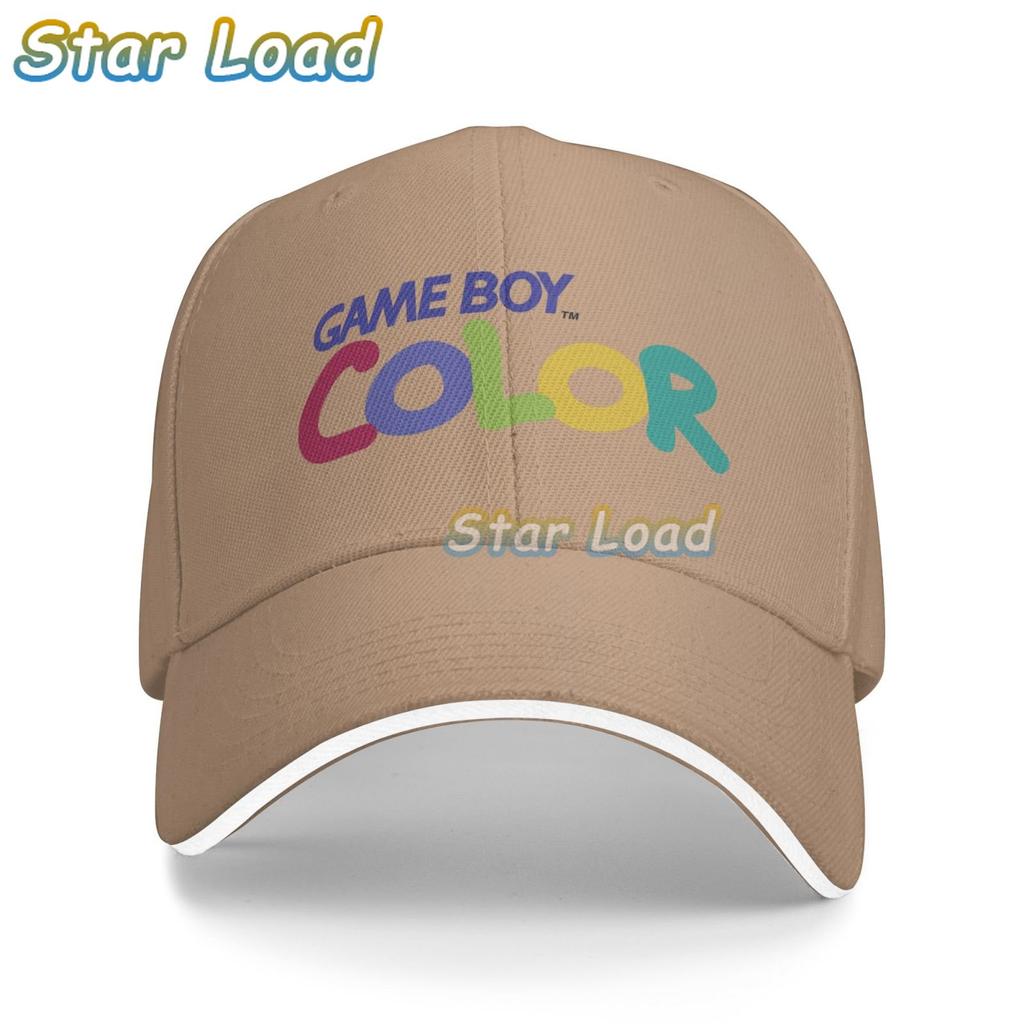 Game Boy Color Baseball Cap for Unisex Cool Sun Caps Summer Outdoor Sunscreen Sports Sun Hat