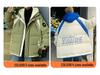 Men's Winter Korean Style Fake Two-Piece Cotton Jacket for Teen and Junior High Students