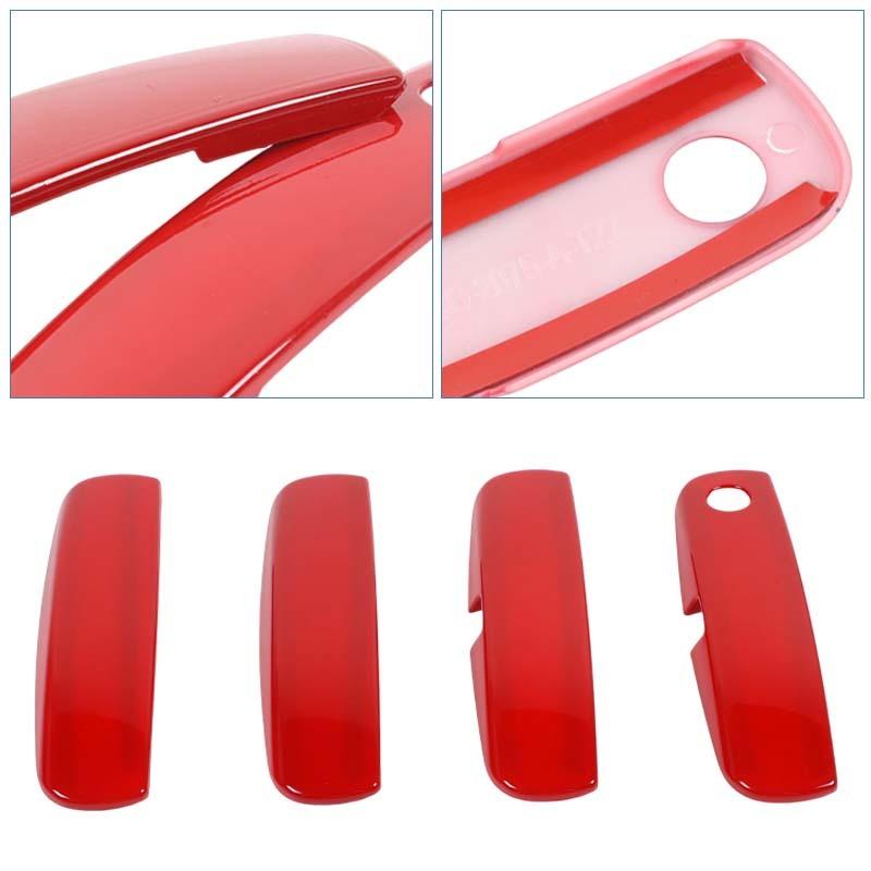 ABS Door Handle Decoration Cover Sticker Fit For Dodge Charger 2010 Up Exterior Accessories