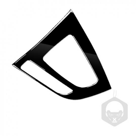 Glossy Piano Black Cosole Gear Shift Panel Cover For 1/2 Series F20 F21 2012-15