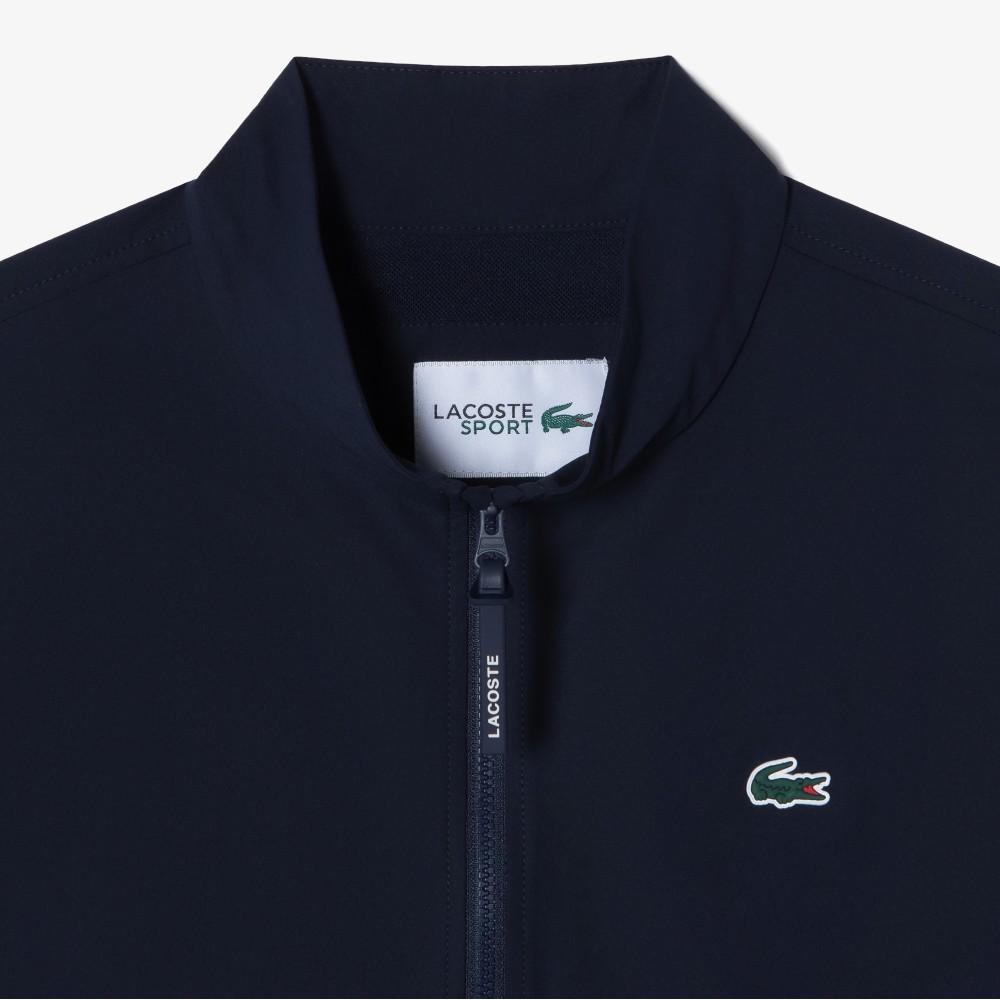 Lacoste Women's Silhouette Short Sleeve Woven Anorak BF710E-56GHDE