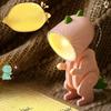 Cartoon Mini Nightlight Cute Decoration Desktop Folding Table Lamp Birthday Gift Cartoon Pet Folding Small Table Lamp with Ears