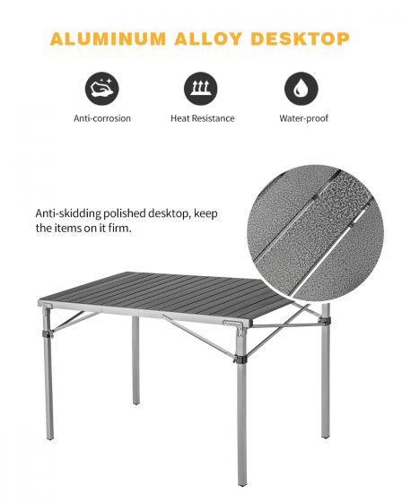 KingCamp Compact Folding Table 107 x 70 cm
