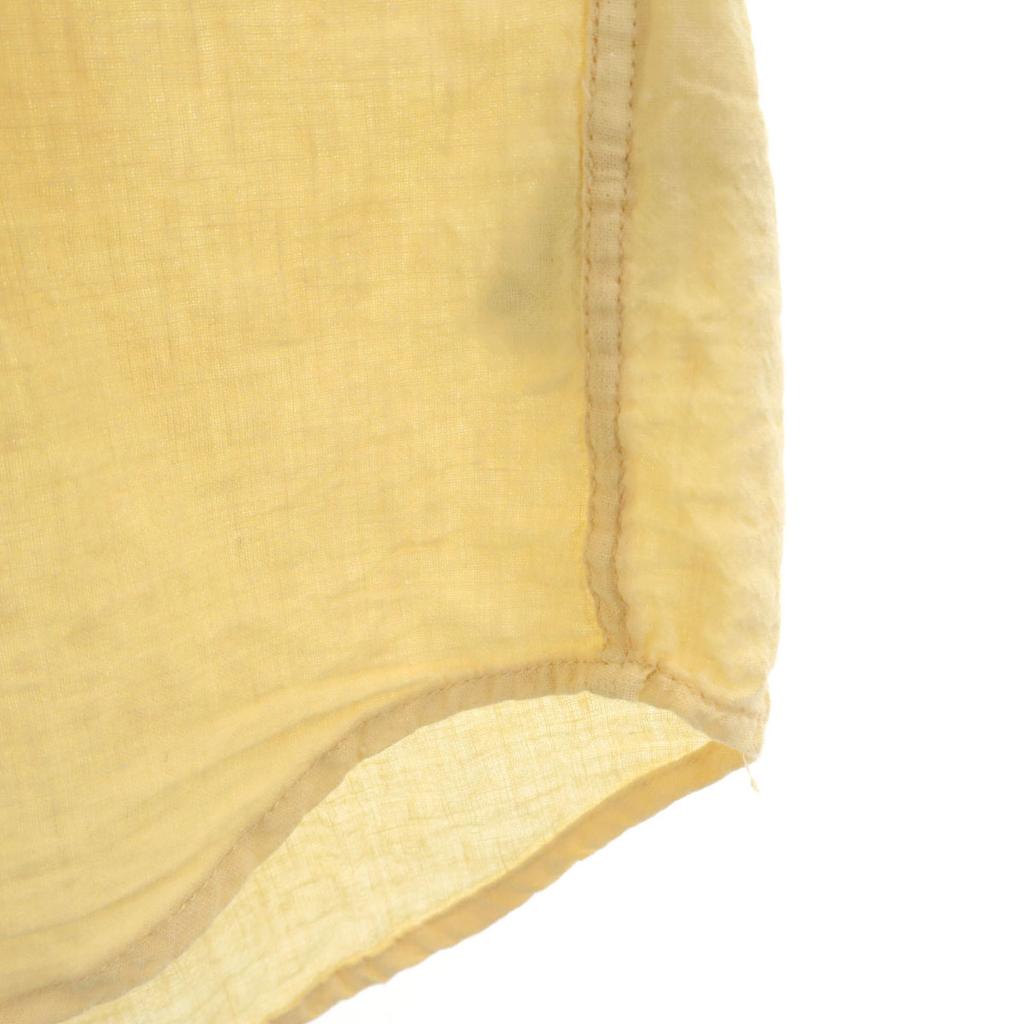 GAP Linen Blend Short sleeve shirt S yellow Men's Used