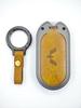 Wuling Hongguang Mini Leather Key Case – Genuine Leather Key Protection with Metal Buckle