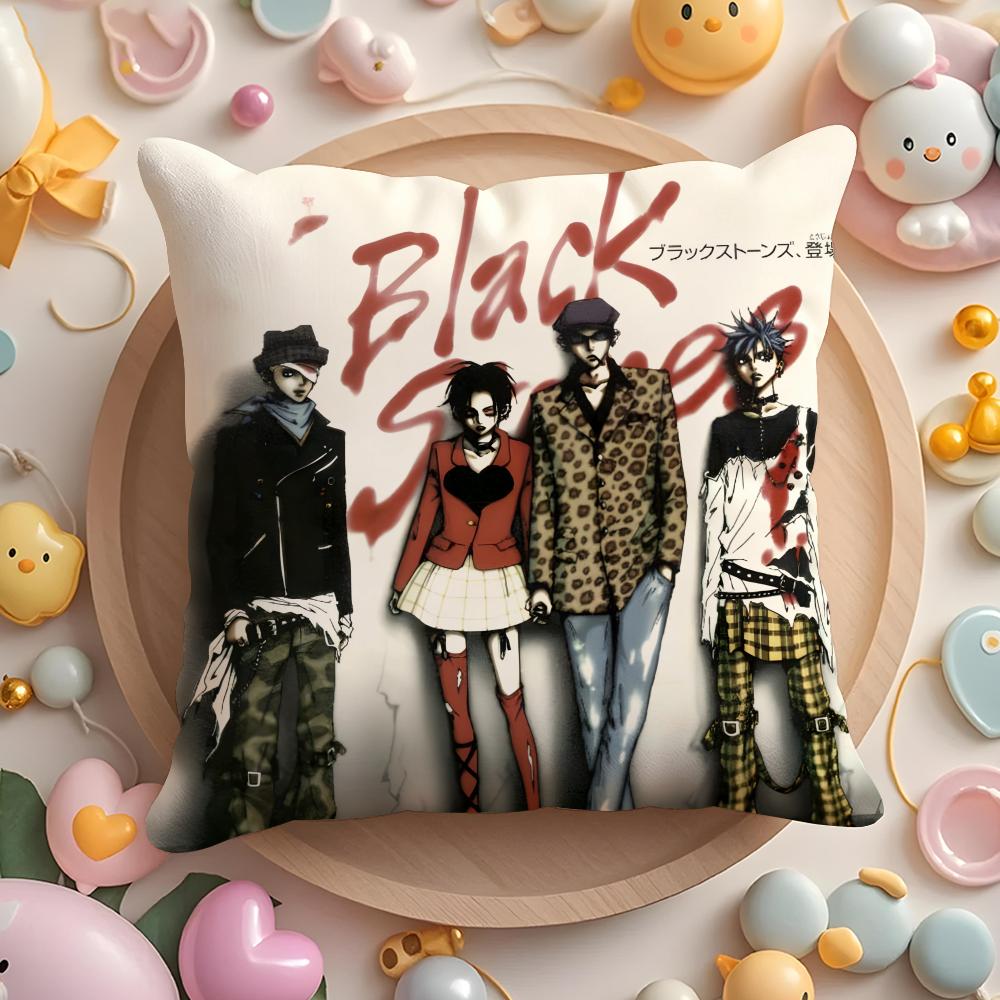 Anime N-N-NANA Cushion Cover Home & Car Multi-Scene Pillow Cover - Reversible, Soft & Durable for Daily Use