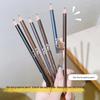 Waterproof Ultra-Fine Eyebrow Pencil: Sweat & Smudge-Proof, Ideal for Beginner Makeup