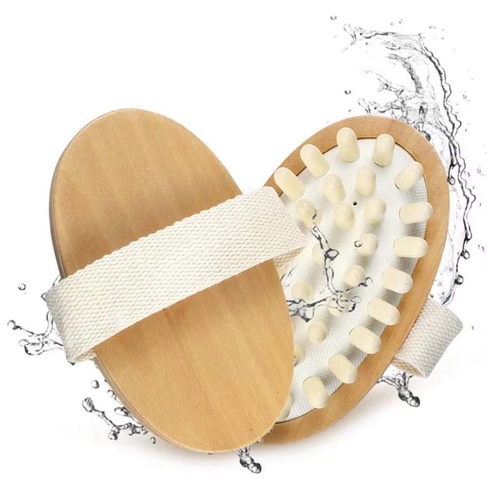 Air Cushion Design Wooden Massager Manual Massage Brush Body Shaping Brush Muscle Relaxation