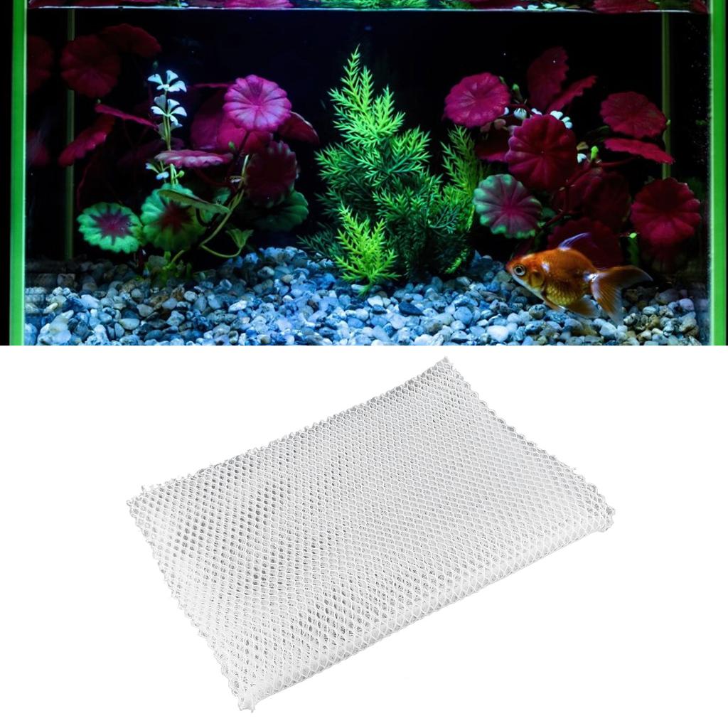 Aquarium Filter Cotton Cuttable Washable Professional Hydrophobic Fish   Filter Pad Media