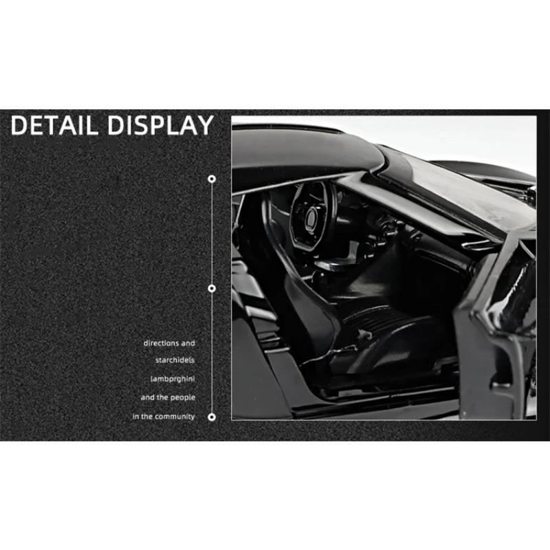 1/32 Bugatti BGT La Voiture Noire Alloy Car Model Decoration Metal Diecasts & Toy Vehicles Toy Global Limited Edition Children Boy Toys