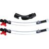 Fuel Filler Jug Hose with Ball Valve Shut Hose Kit for Fuel for Jegs Jugs for LC2 Jugs for Scribner Fuel Jugs Fuel Container Fuel Tank with Hose