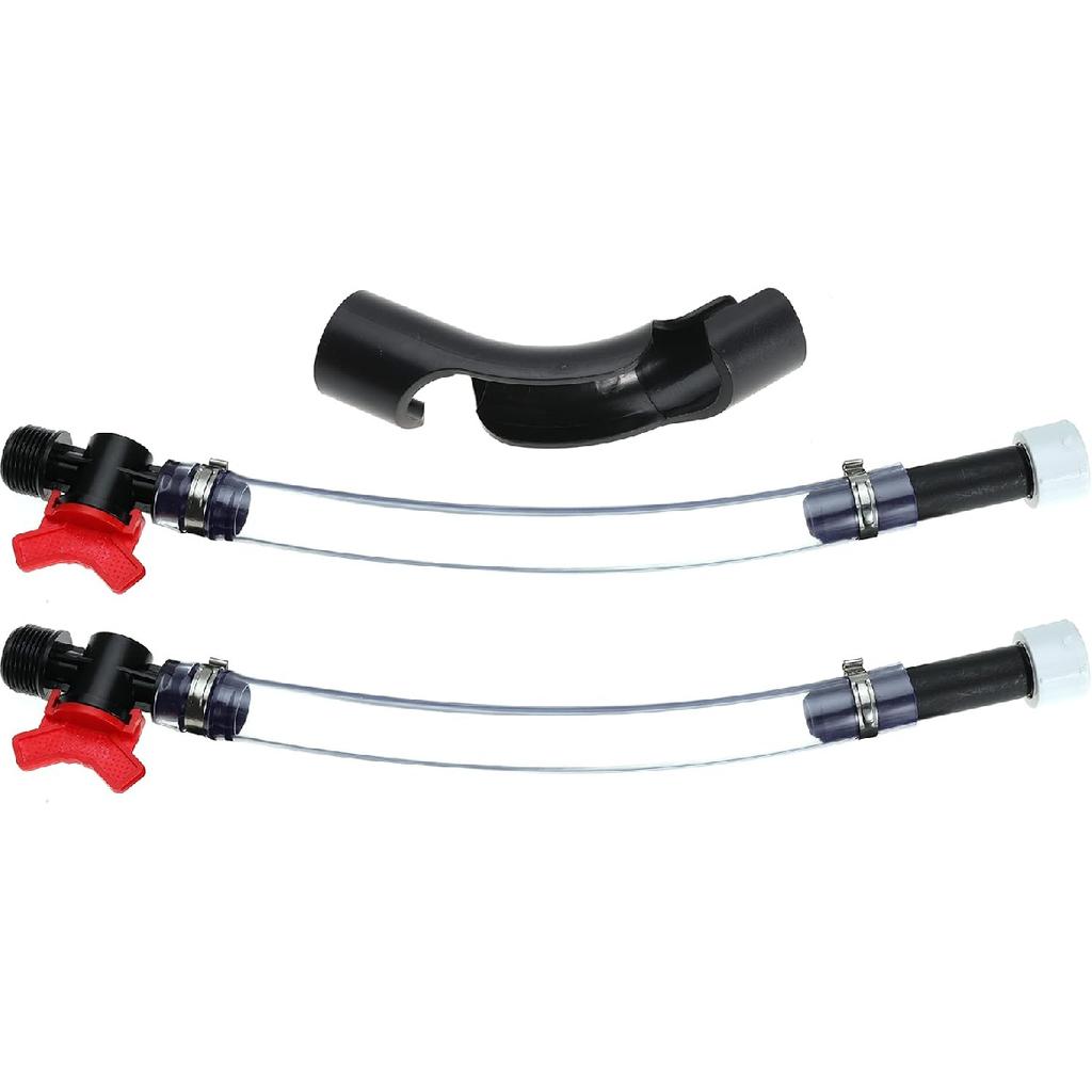 Fuel Filler Jug Hose with Ball Valve Shut Hose Kit for Fuel for Jegs Jugs for LC2 Jugs for Scribner Fuel Jugs Fuel Container Fuel Tank with Hose