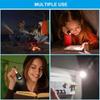 Mini Super Bright Led Flashlight With Cob Side Light Usb Rechargeable Zoomable For Camping Hiking Daily Use